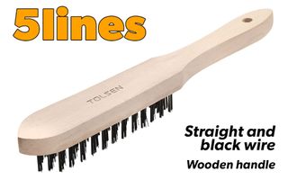 WIRE BRUSH (STRAIGHT) 5 LINES