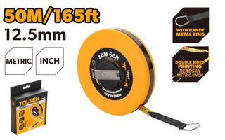 MEASURING TAPE FIBERGLASS 50M x 12.5MM