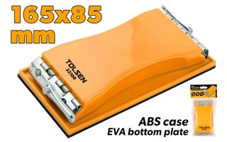 SANDING BLOCK PLASTIC 165 x 85MM