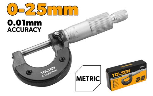 MICROMETER 0-25MM / 0.01MM