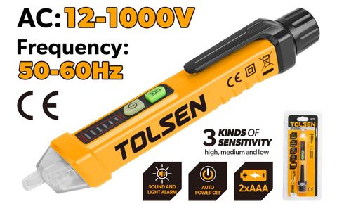 VOLTAGE DETECTOR 12-1000V AC