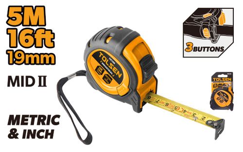 MEASURING TAPE 5M/16FT x 19MM
