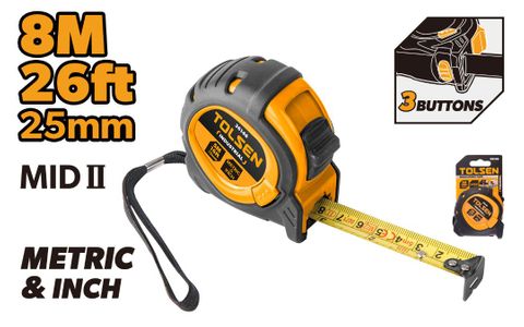 MEASURING TAPE 8M/26FT x 25MM