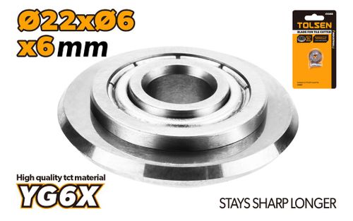 TILE CUTTER BLADE 22 x 6 x 6MM