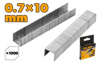 STAPLE GUN STAPLES 10MM 1000PC