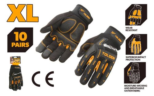 GLOVES MECHANIC INDUSTRIAL 10(XL)