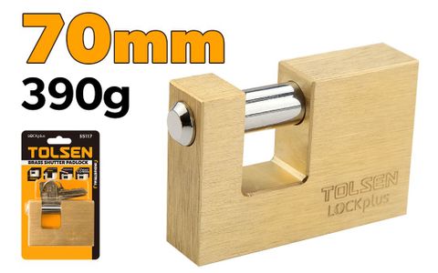 PADLOCK BRASS SHUTTER 70MM