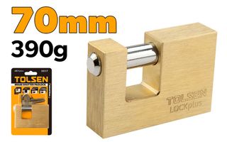 PADLOCK BRASS SHUTTER 70MM