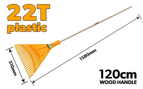 RAKE PLASTIC LEAF 22 TEETH