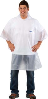 PONCHO REUSABLE CLEAR