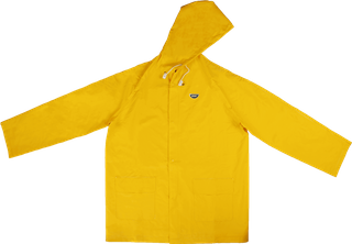 RAIN JACKET HEAVY DUTY YELLOW XXL