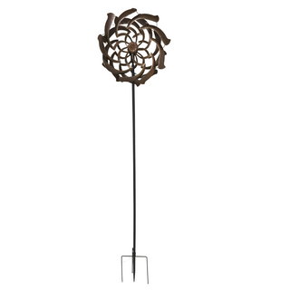 WIND SPINNER SUMMERINA BROWN LED LIGHT DOULBLE SIDED