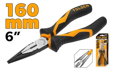 PLIERS LONG NOSE 6 INCH 160MM