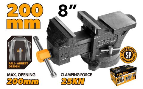 BENCH VICE 200MM 8 INCH/25KN