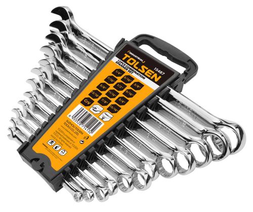SPANNER COMB SET 12PCS 1/4-15/16 INCH