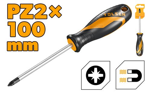 SCREWDRIVER PZ2 x 100MM
