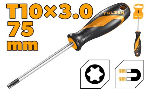 SCREWDRIVER T10 x 3.0 x 75MM