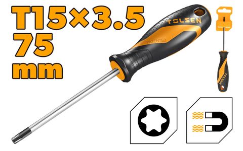 SCREWDRIVER T15 x 3.5 x 75MM