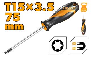 SCREWDRIVER T15 x 3.5 x 75MM