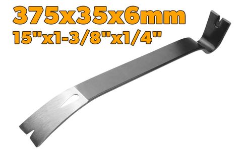 PRY BAR FLAT  375 x 35 x 6MM 15 INCH