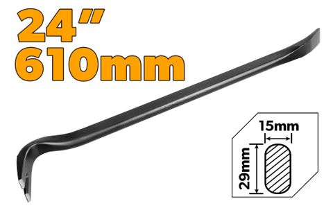 CROWBAR HEAVY DUTY 610MM 24 INCH