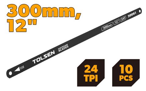 HACKSAW BLADE 24T 300 x 12MM