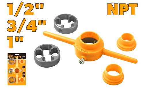 PIPE PVC THREADING SET