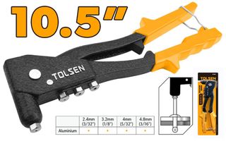 RIVETER HAND (INDUSTRIAL) 10.5 INCH