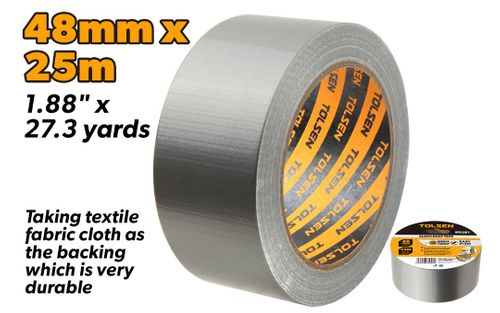 TAPE DUCT CLOTH 48 X 25M