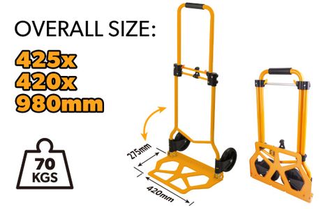 HAND TROLLEY FOLDABLE 70KG