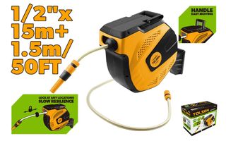 HOSE REEL AUTOMATIC 1/2 INCH 1.5M + 15M