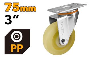 CASTER SWIVEL 75MM 3 INCH