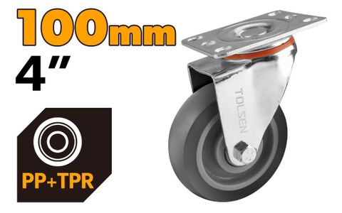 CASTER SWIVEL 100MM 4 INCH