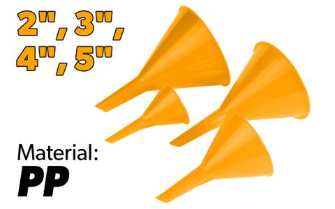 FUNNEL SET 4PC 2-5 INCH