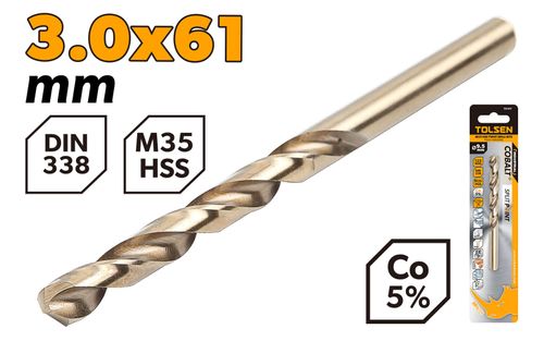 DRILL BITS HSS TWIST 3.0MM