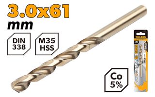 DRILL BITS HSS TWIST 3.0MM