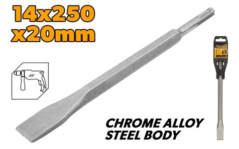 FLAT CHISEL SDS-PLUS 250MM 20MM