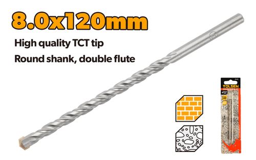 CONCRETE DRILL BIT 8.0x120MM