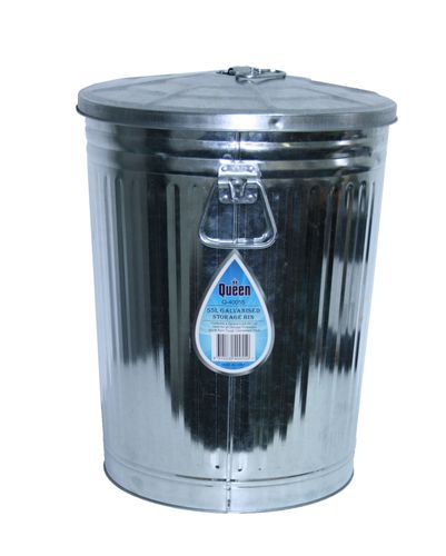 BIN GAL STORAGE WITH LID 55L