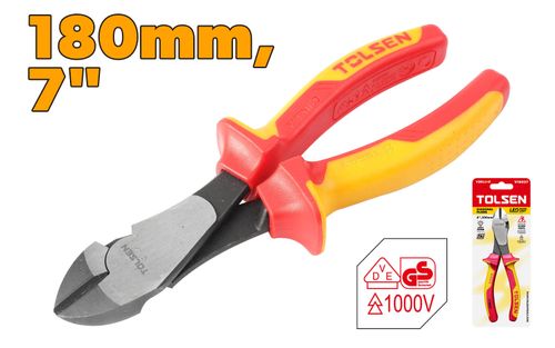 INSULATED DIAGONAL PLIERS 180MM 7 INCH