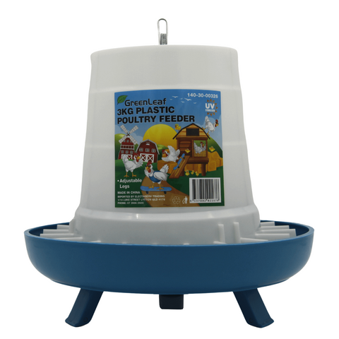 FEEDER POULTRY PLASTIC 3KG