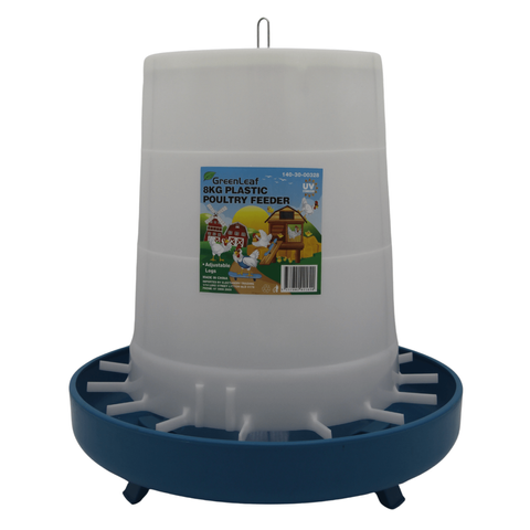 FEEDER POULTRY PLASTIC 8KG