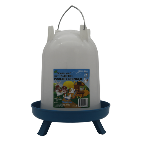 DRINKER POULTRY PLASTIC 4L