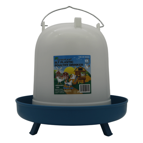 DRINKER POULTRY PLASTIC 8L
