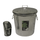 FEED BIN METAL 45L WITH SCOOP