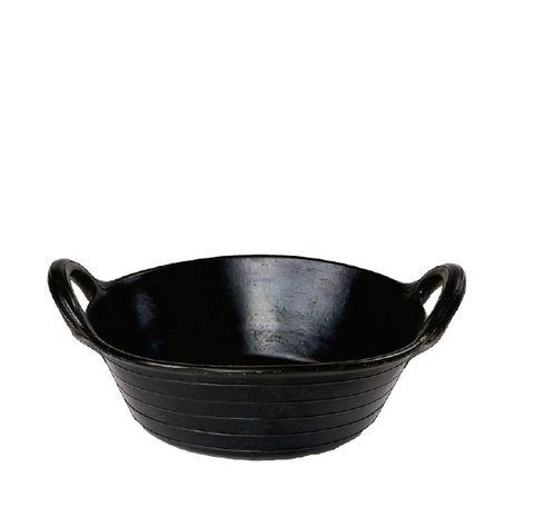 RUBBER PAN WITH HANDLES 12L