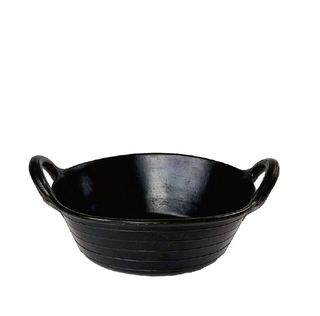 RUBBER PAN WITH HANDLES 12L
