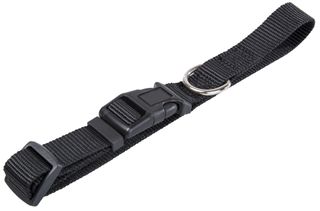 COLLAR PET NYLON BLACK