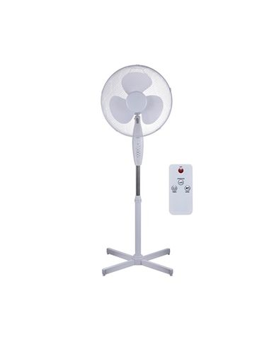 FAN PEDESTAL WITH REMOTE 400MM 45W