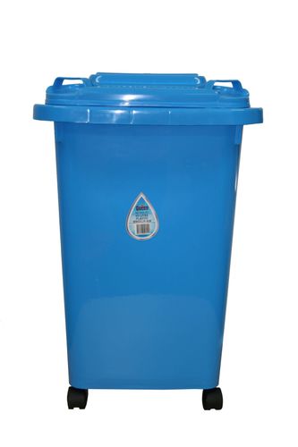 BIN WHEELIE  60L BLUE